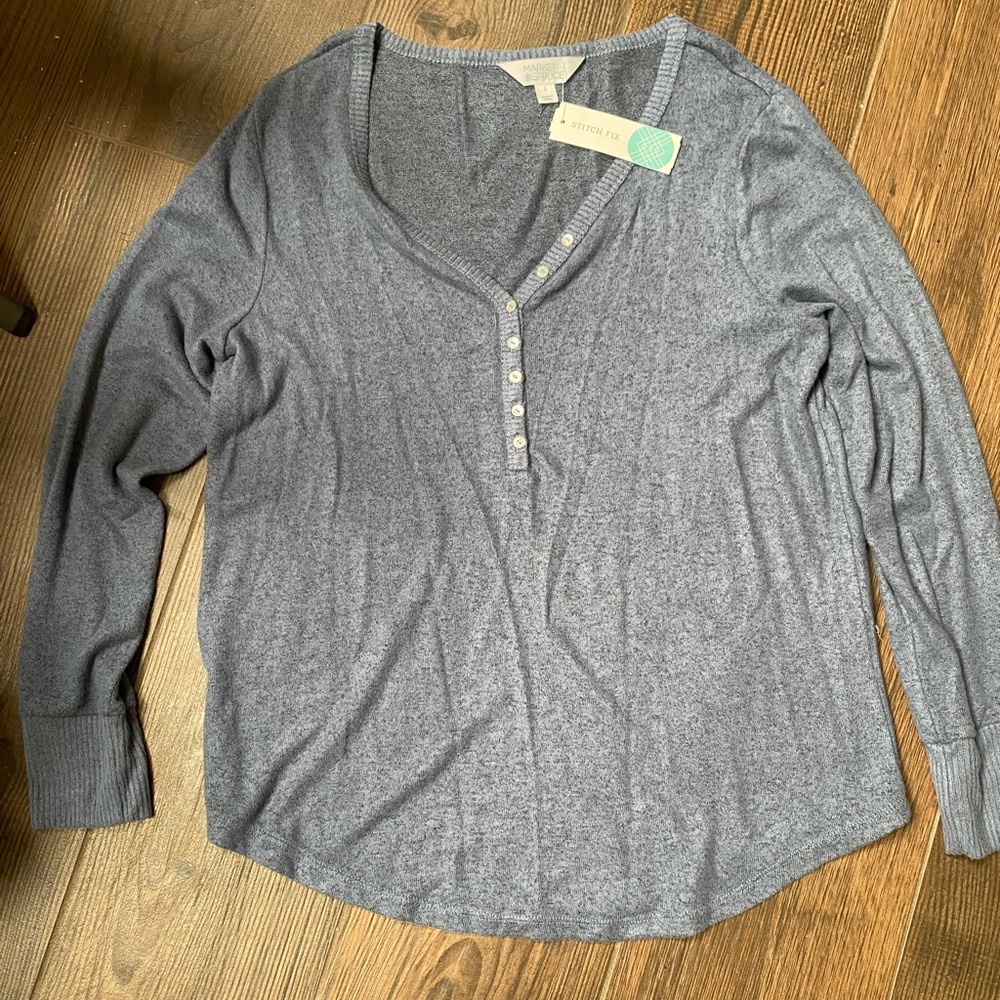 NWT Market & Spruce Lightweight Sweater